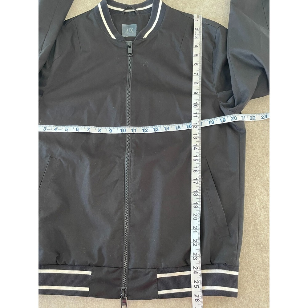 A|X Armani Exchange Men's Long Sleeve Blouson Bomber Jacket Full Zip, Med‎ - Picture 10 of 13
